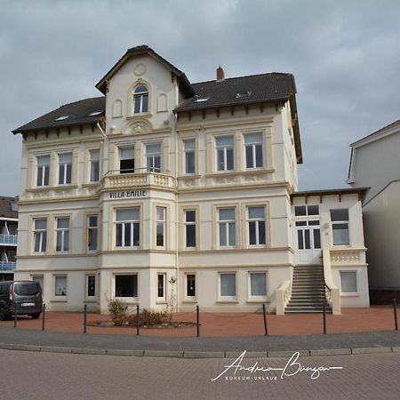 Villa-Emilie-Wohnung-Augustine Borkum Exterior foto