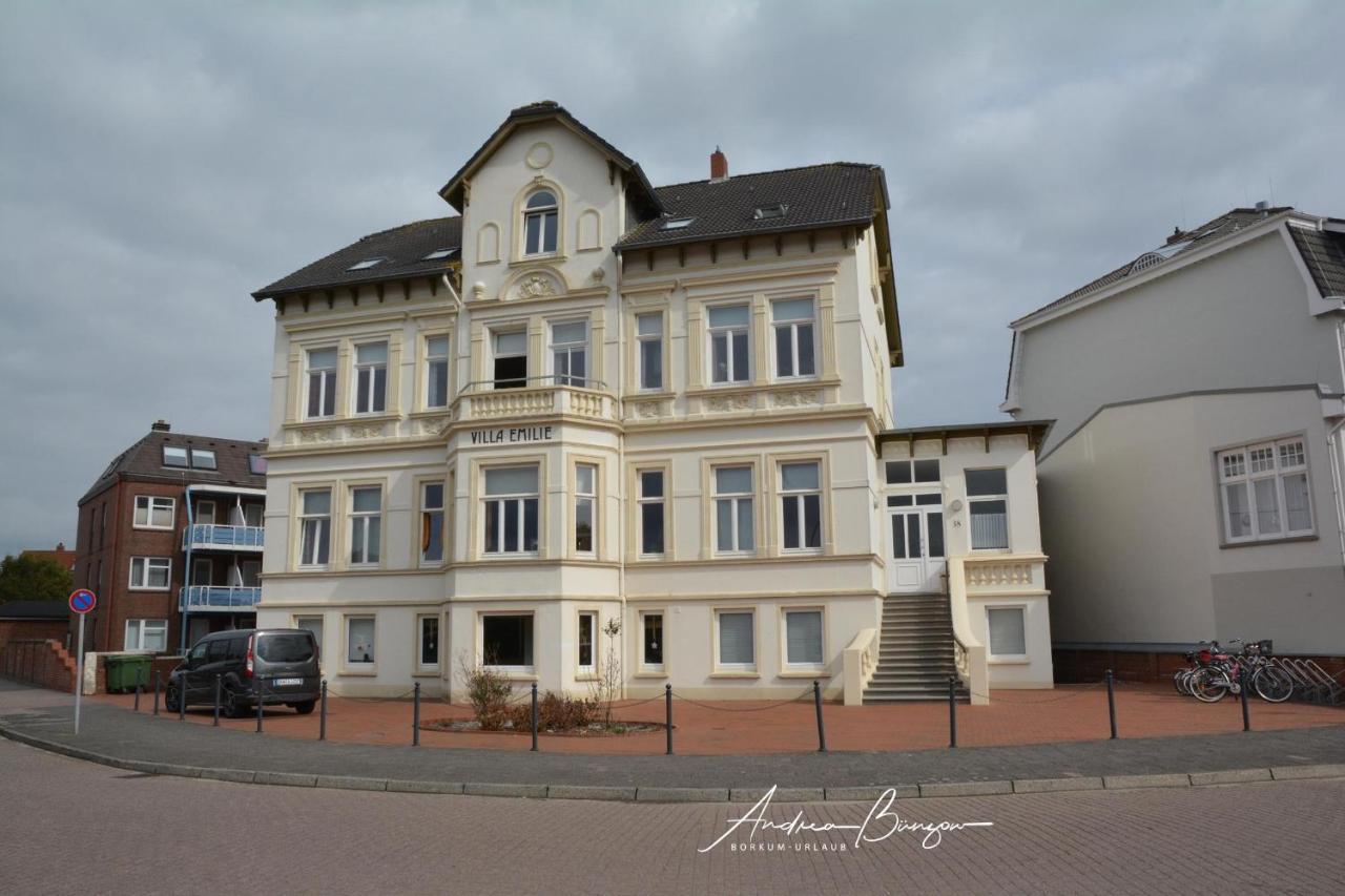 Villa-Emilie-Wohnung-Augustine Borkum Exterior foto